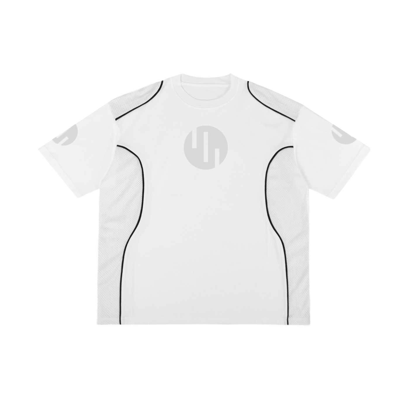 VILTRUM X BARBULL: Contrast Piped Panel Tee
