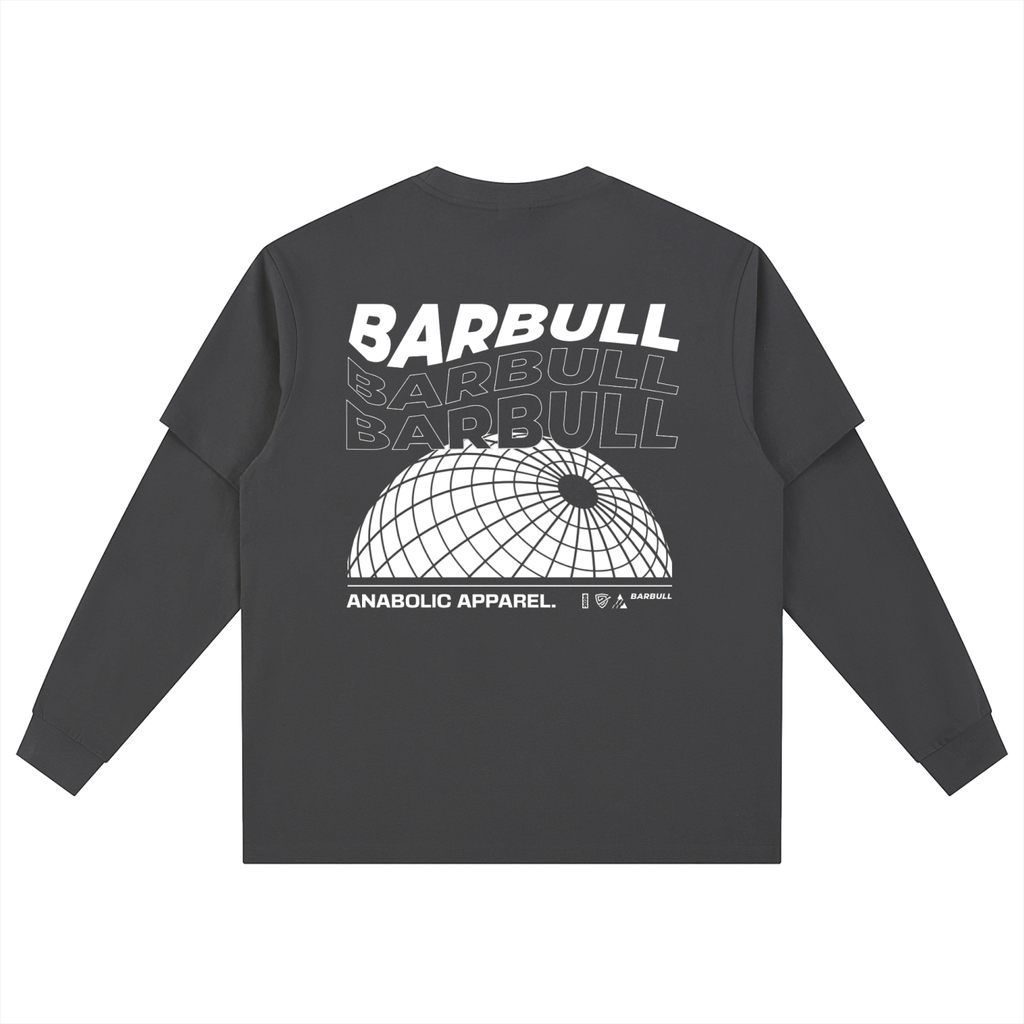 Layered Long Sleeve Oversized Tee