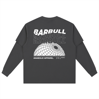 Layered Long Sleeve Oversized Tee