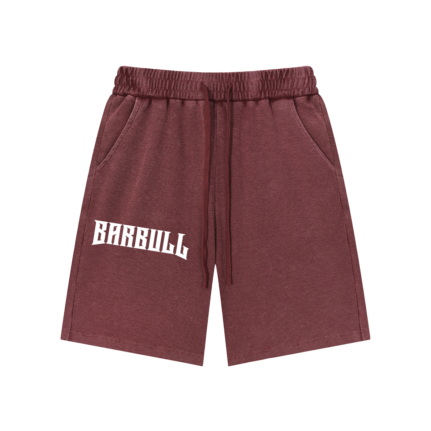 Mineral Wash Waffle Knit Shorts