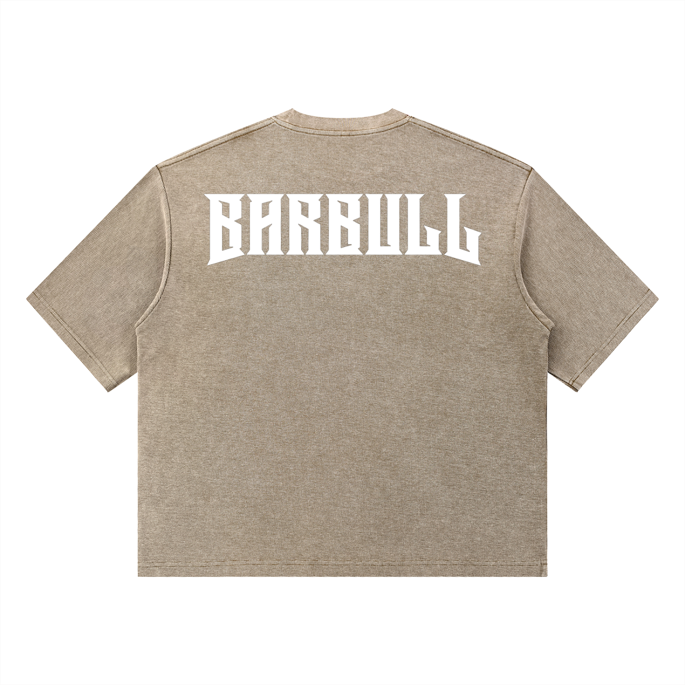 Unisex Mineral Wash Waffle Boxy T-Shirt