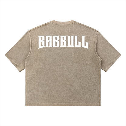 Unisex Mineral Wash Waffle Boxy T-Shirt