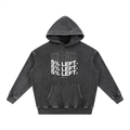 Snow Wash Oversized Hoodie