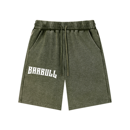 Mineral Wash Waffle Knit Shorts