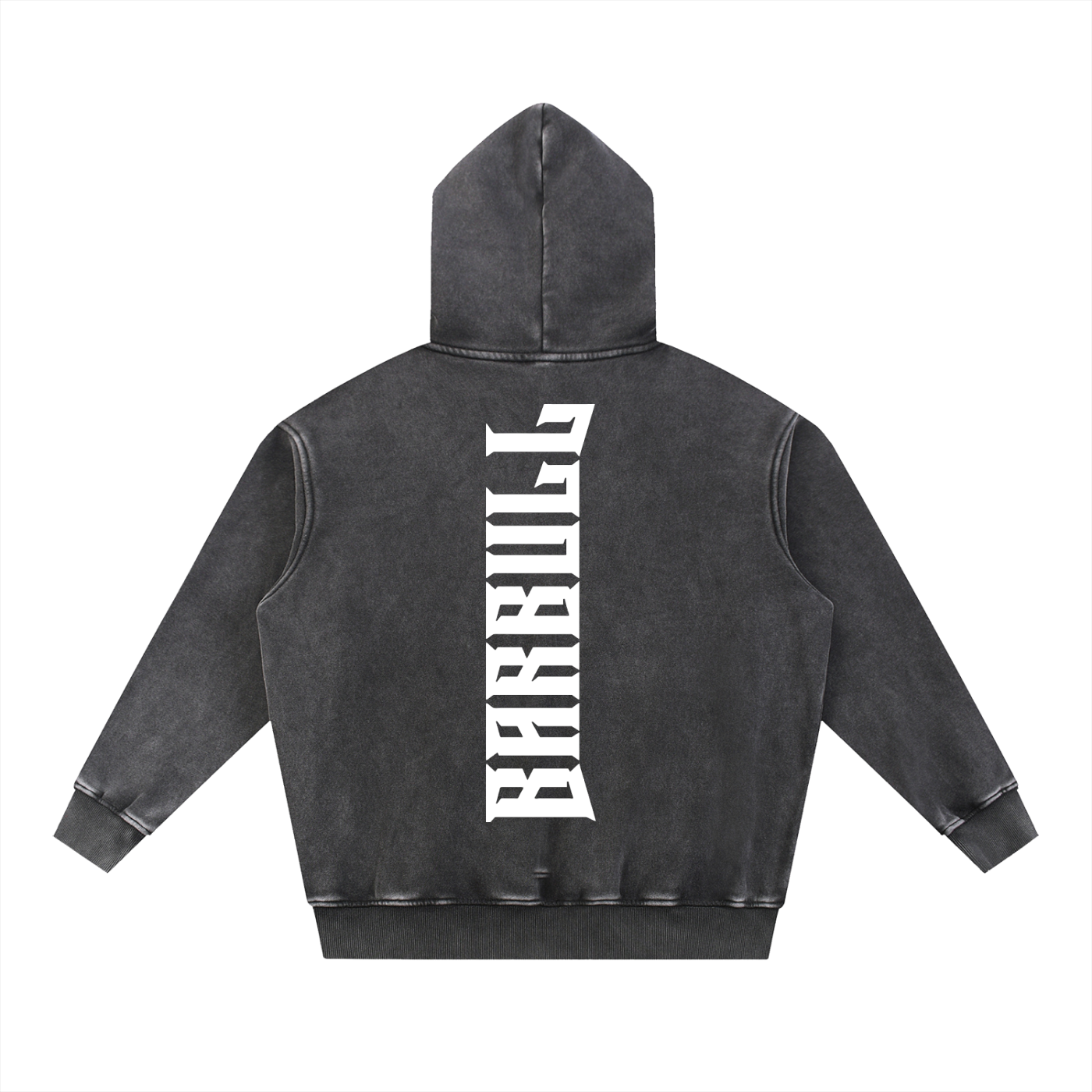 Snow Wash Oversized Hoodie