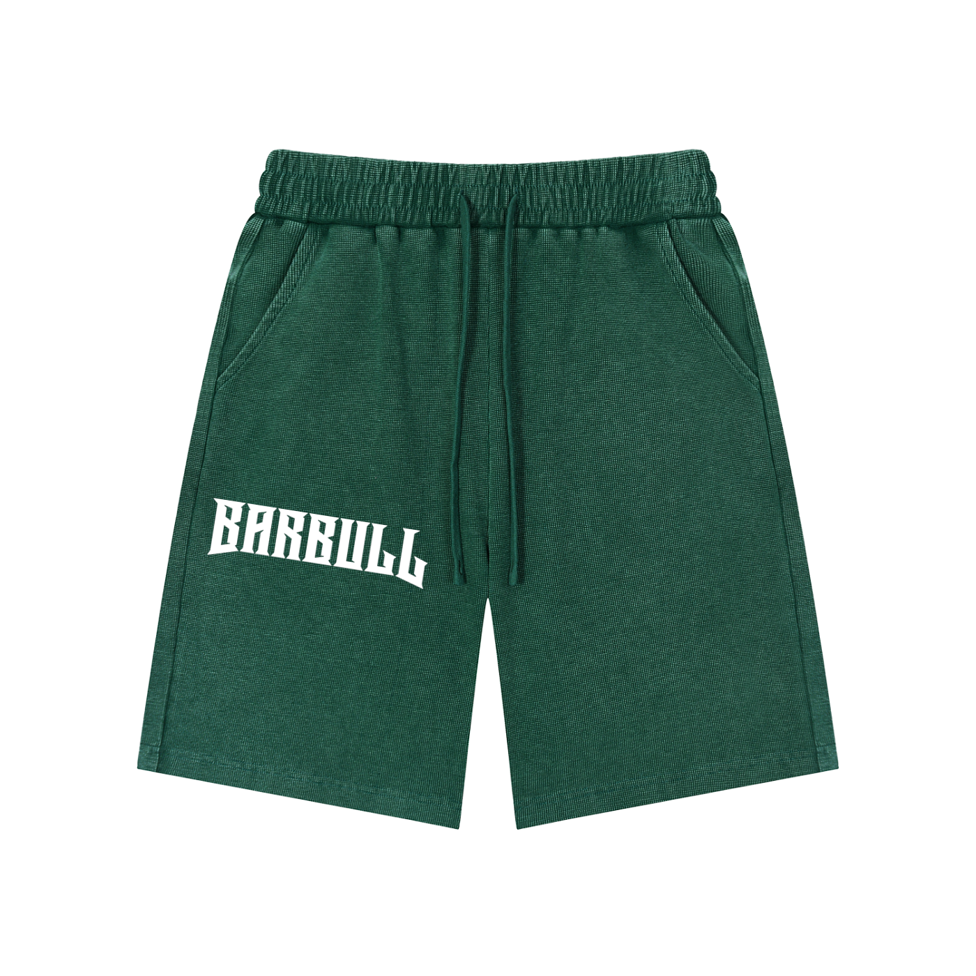 Mineral Wash Waffle Knit Shorts