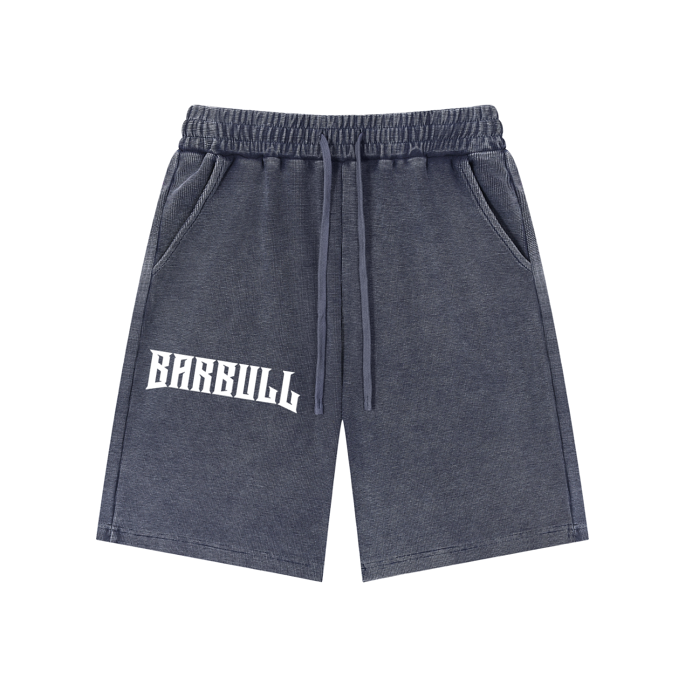 Mineral Wash Waffle Knit Shorts