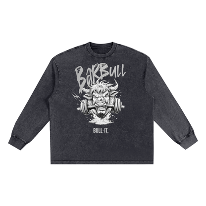 Snow Washed Frayed Edge T-Shirt