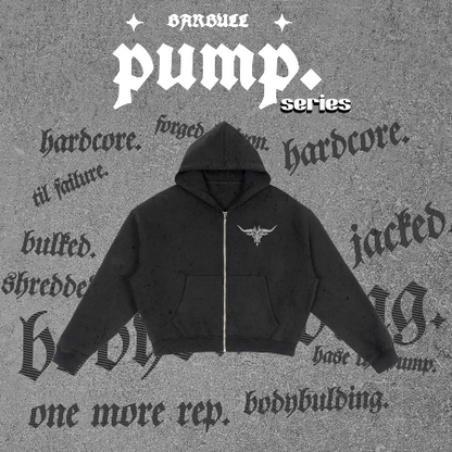 Fleece Zip-Up Boxy Hoodie