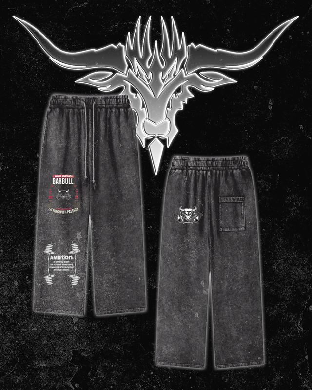 Snow Washed Uncuffed Sweats