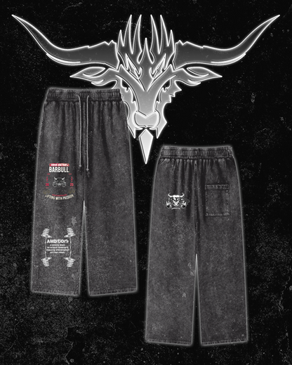 Snow Washed Uncuffed Sweats