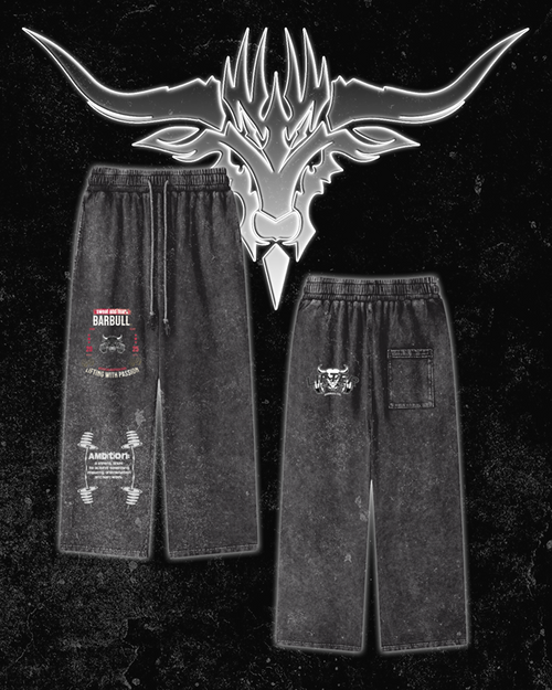 Snow Washed Uncuffed Sweats