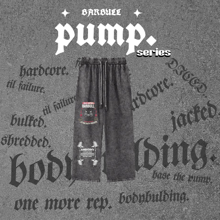 Snow Washed Straight Leg Pants