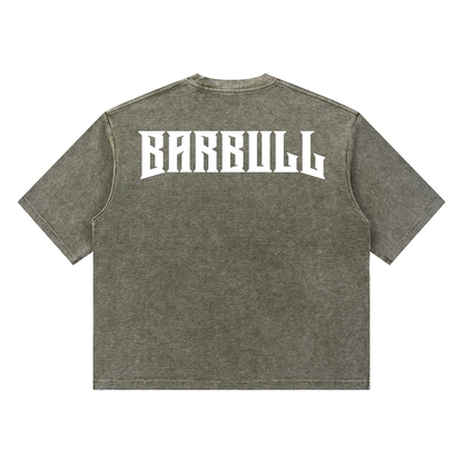Unisex Mineral Wash Waffle Boxy T-Shirt