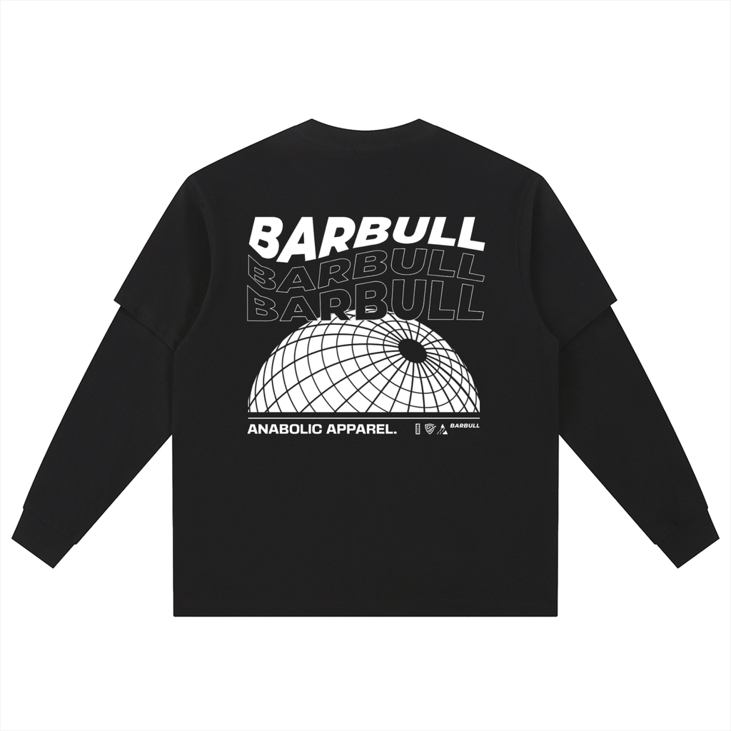 Layered Long Sleeve Oversized Tee