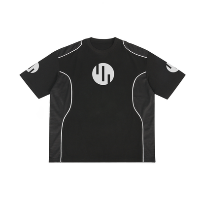VILTRUM X BARBULL: Contrast Piped Panel Tee