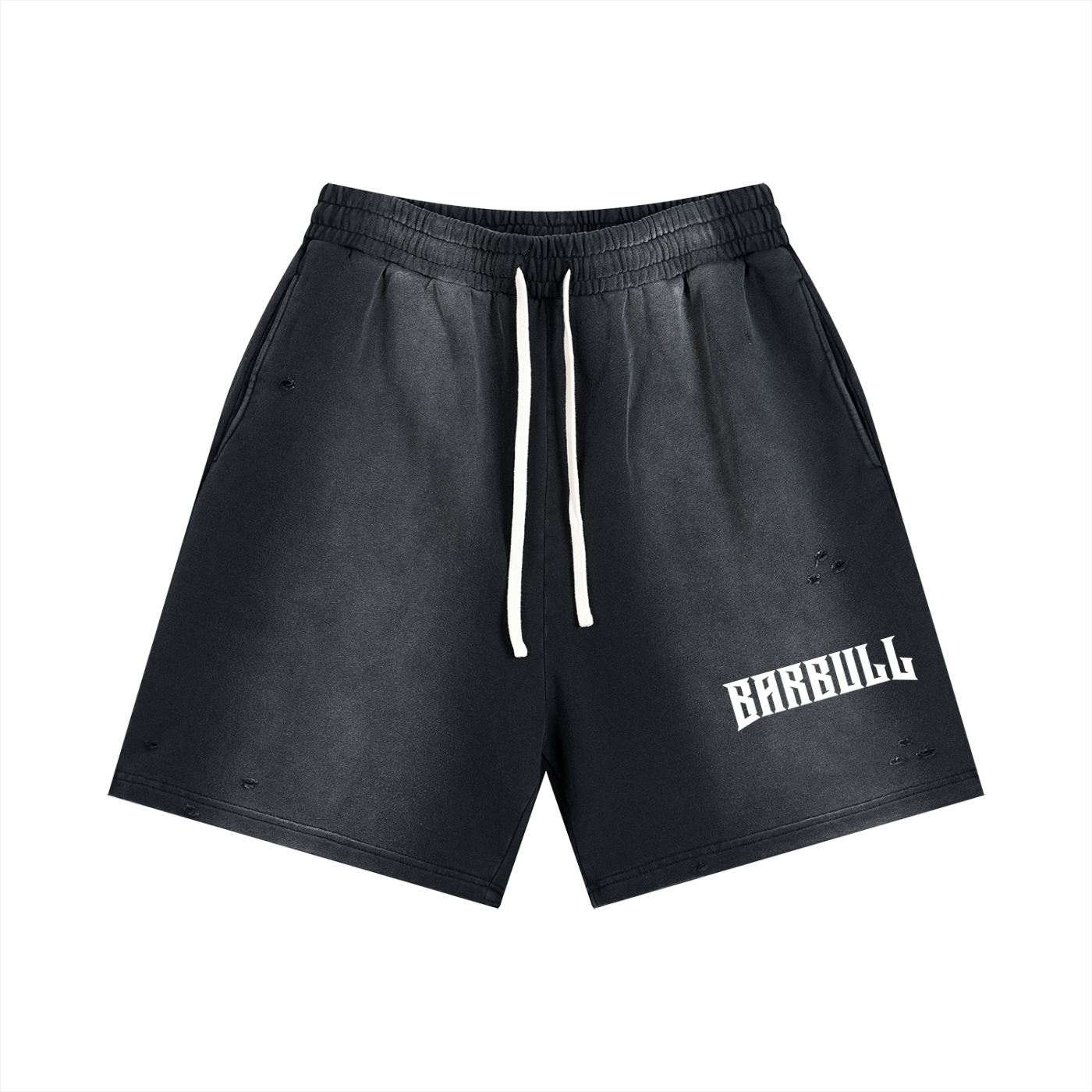 Sun Fade Distressed Shorts
