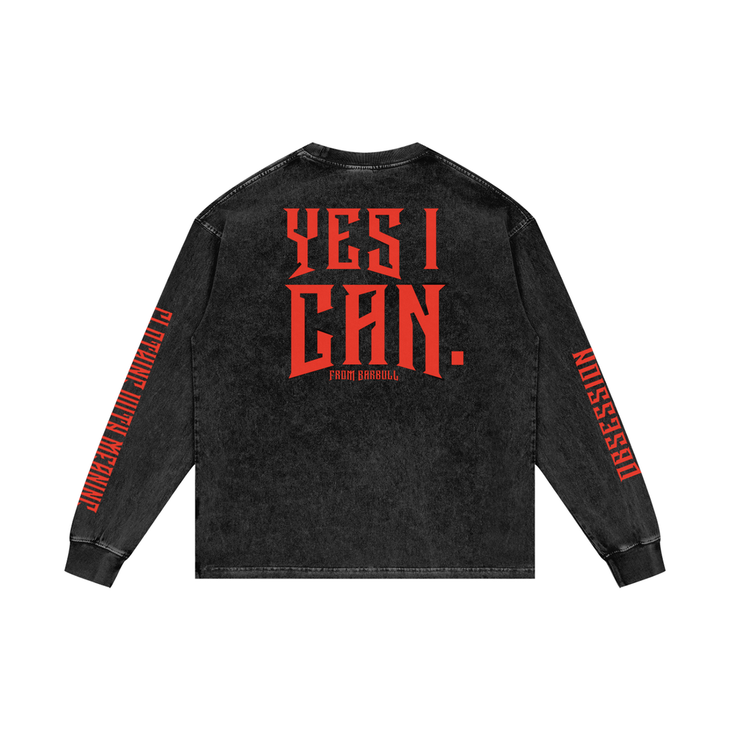 "YES I CAN" Long Sleeve Pump Cover