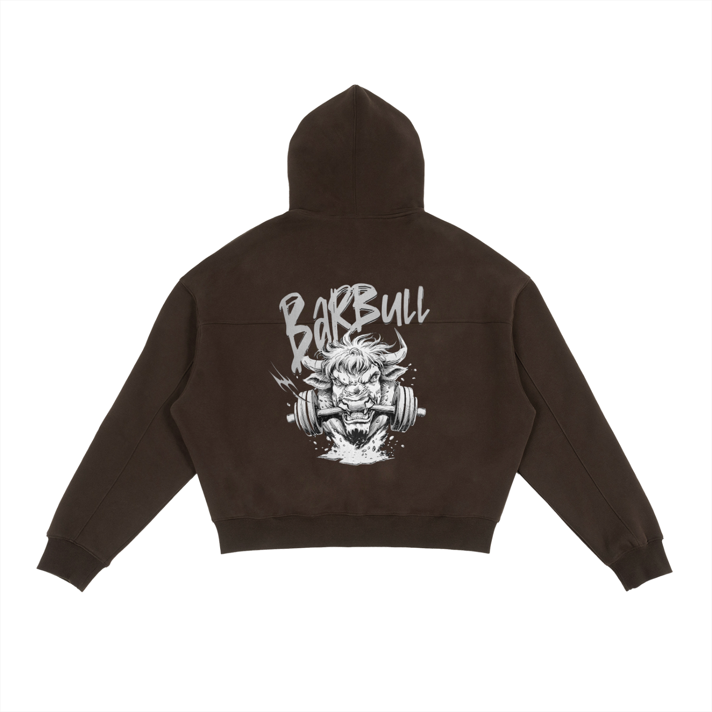 Fleece Zip-Up Boxy Hoodie