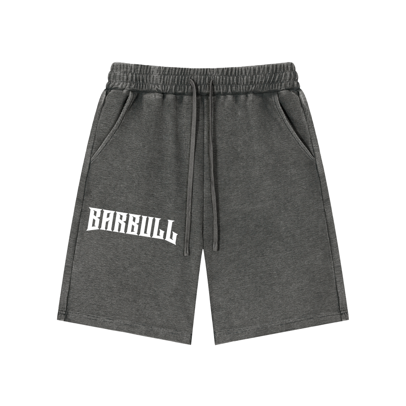 Mineral Wash Waffle Knit Shorts