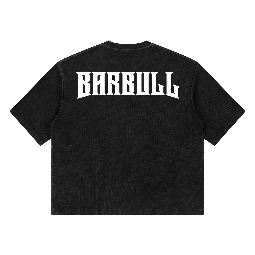 Unisex Mineral Wash Waffle Boxy T-Shirt