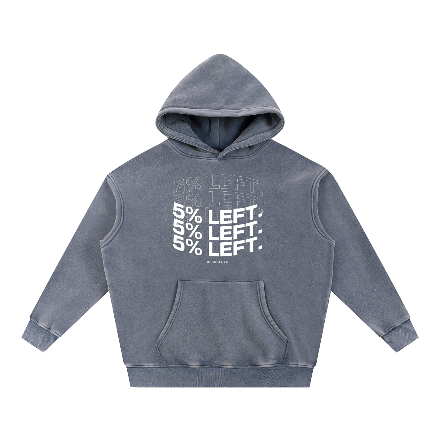 Snow Wash Oversized Hoodie