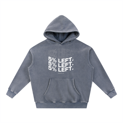 Snow Wash Oversized Hoodie