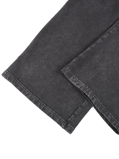 Snow Washed Uncuffed Sweats