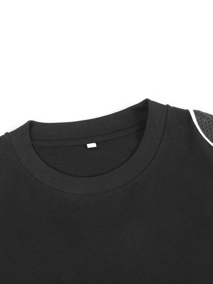 VILTRUM X BARBULL: Contrast Piped Panel Tee