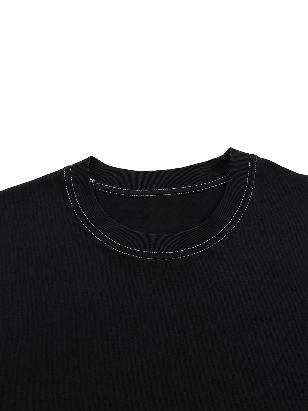 Streetwear Contrast-Stitched Cotton Pump Cover