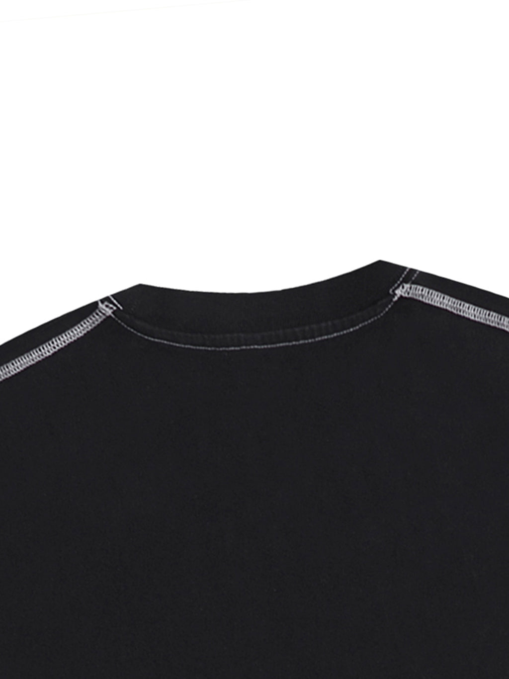 Streetwear Contrast-Stitched Cotton Pump Cover