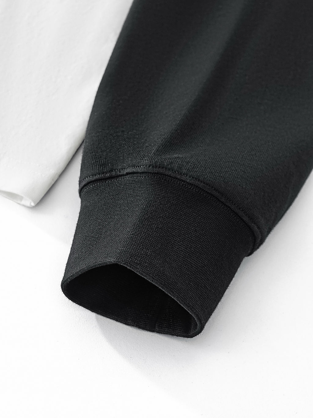 Layered Contrast Sleeve Cotton Pump Cover (SIZE UP)