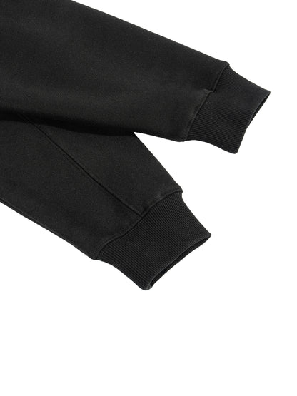 Fleece Zip-Up Boxy Hoodie